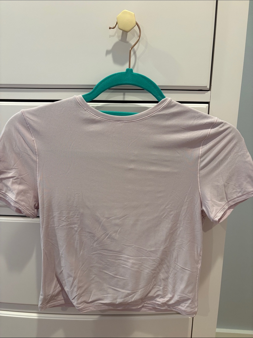 Aerie Women’s Light Pink Crew Neck T-Shirt